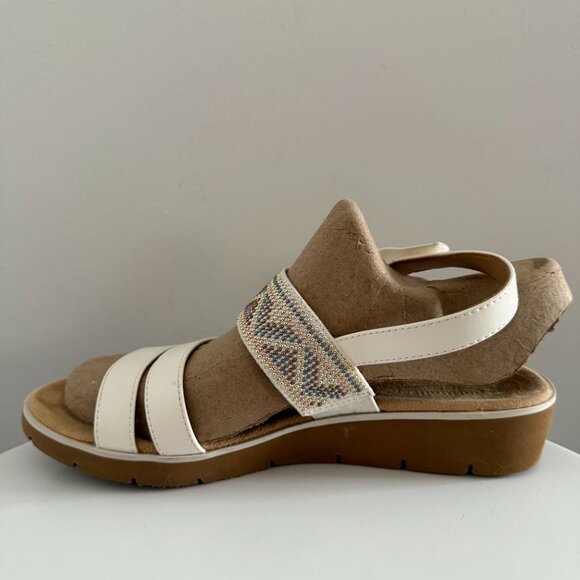 Naturalizer - Off White - Sandals with Beading - Size 8 - Picture 5 of 10